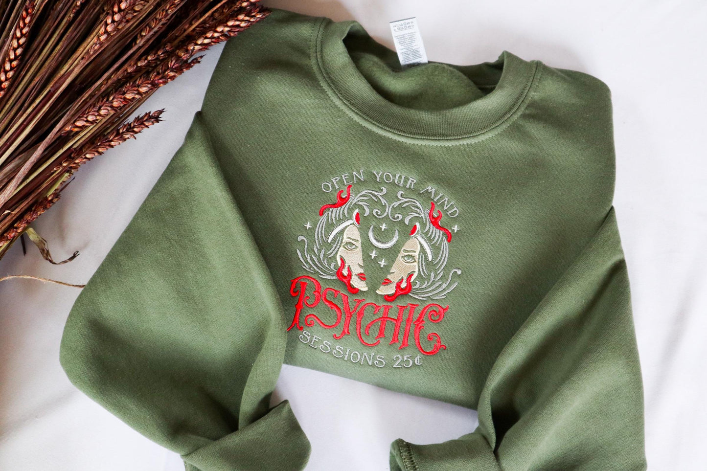 Psychic Embroidered Sweatshirt