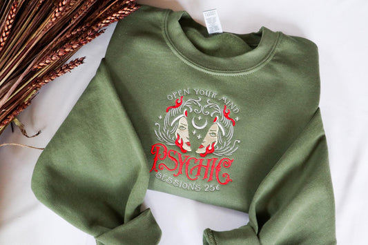 Psychic Embroidered Sweatshirt