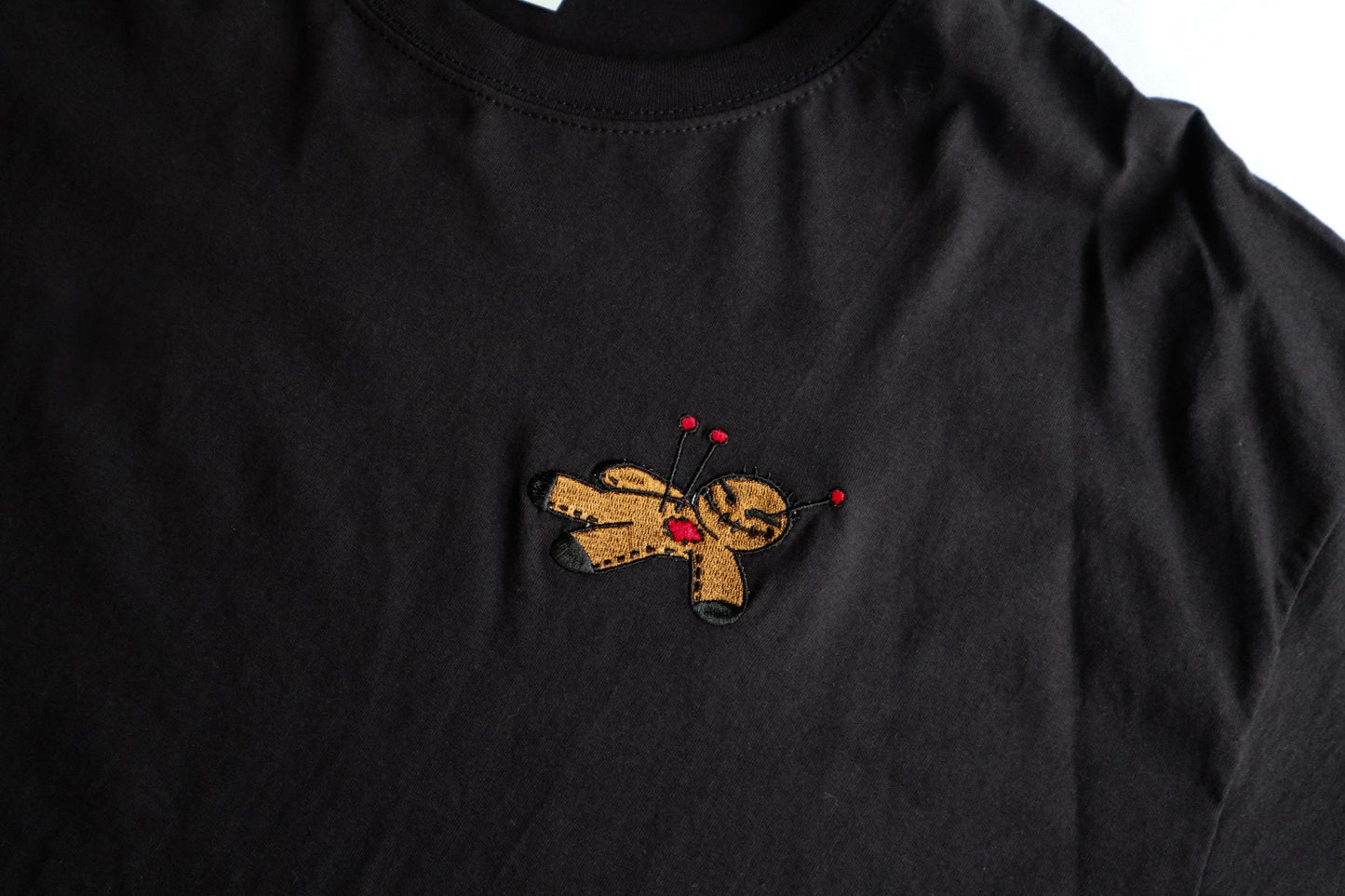 Voodoo Doll Embroidered T-Shirt