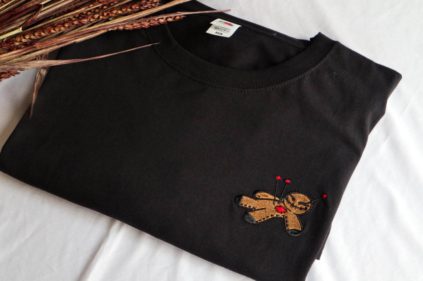 Voodoo Doll Embroidered T-Shirt