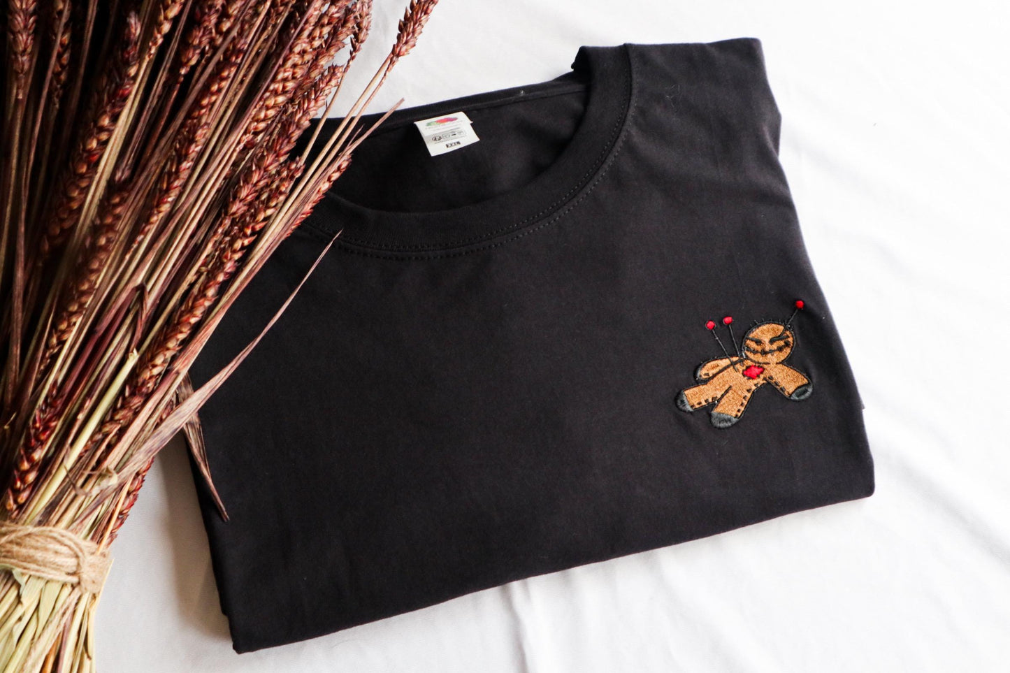 Voodoo Doll Embroidered T-Shirt
