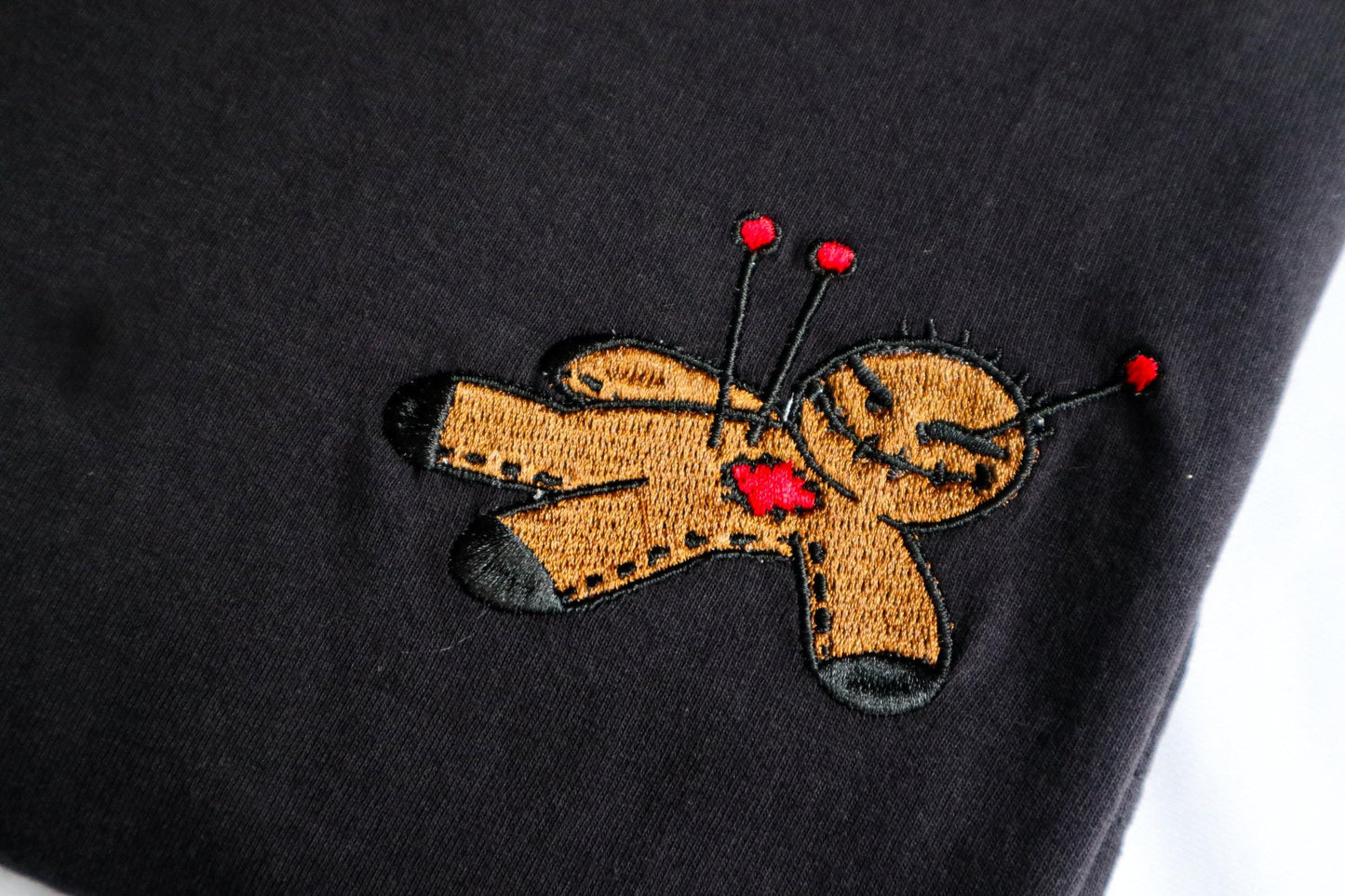 Voodoo Doll Embroidered T-Shirt